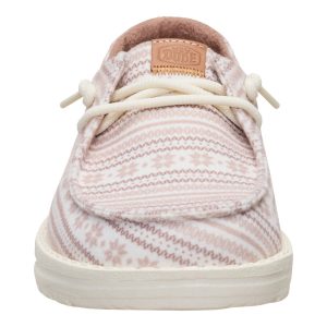 wendy nordic sweater egret/multi