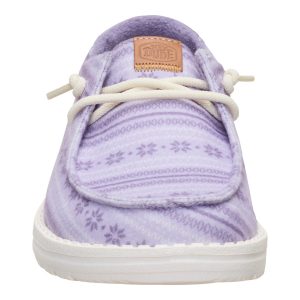 wendy nordic sweater purple ash/multi