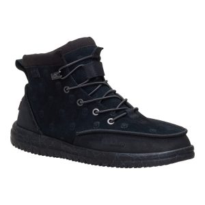jelly roll bradley suede black/black oyster