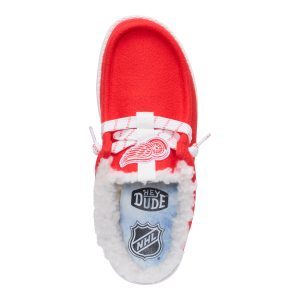 nhl® detroit red wings® wally slip varsity red/white